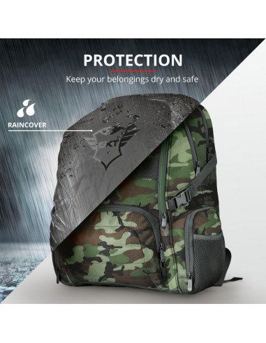 Rucsac Trust GXT 1250G Hunter Gaming Backpack for 17.3" laptops