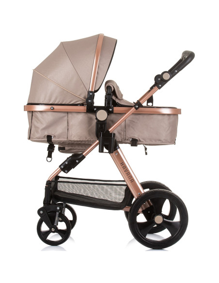ST-KKHA02405GB,Carucior Chipolino Havana 3 in 1 golden beige