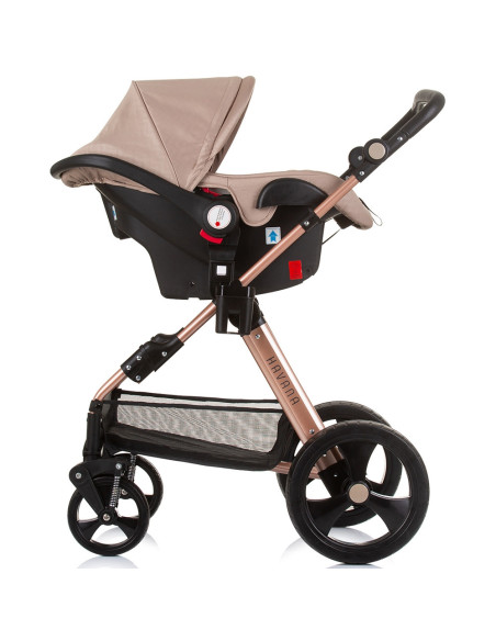 ST-KKHA02405GB,Carucior Chipolino Havana 3 in 1 golden beige
