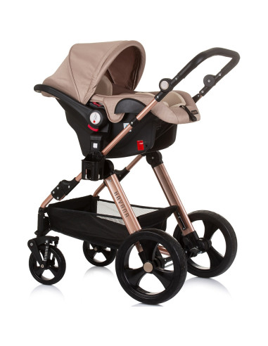 ST-KKHA02405GB,Carucior Chipolino Havana 3 in 1 golden beige