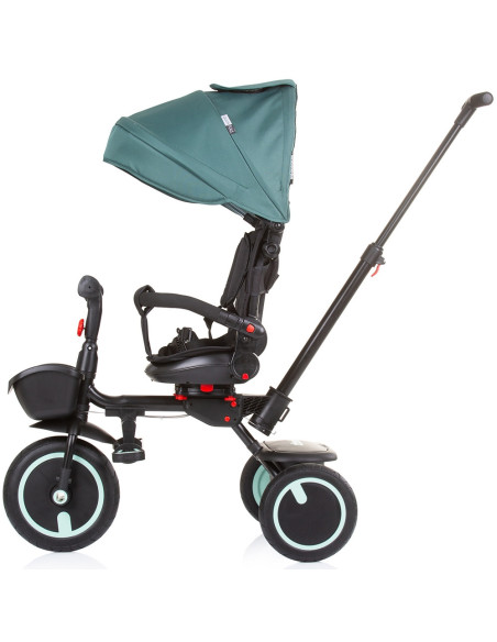 TRKQF0234AL,Tricicleta pliabila Chipolino Quick Fold cu sezut reversibil aloe