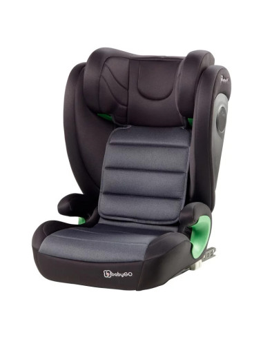 BB-BGO-3856,BabyGo - Scaun auto SafeChild Grey, 100-150 cm, certificat R129