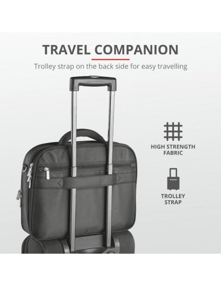 Geanta Trust Sydney Carry Bag for 16" laptops - black,TR-17412