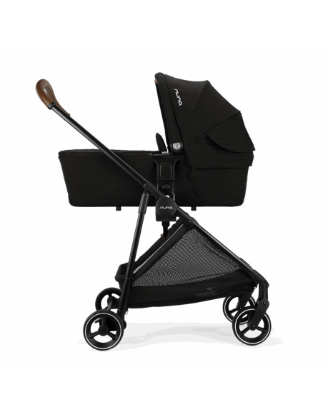 BB-ST15713CVRGLSET2,Nuna - Set carucior ultracompact TRVL Caviar + Adaptori TRVL + Landou LYTL Caviar