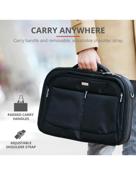 Geanta Trust Sydney Carry Bag for 16" laptops - black,TR-17412