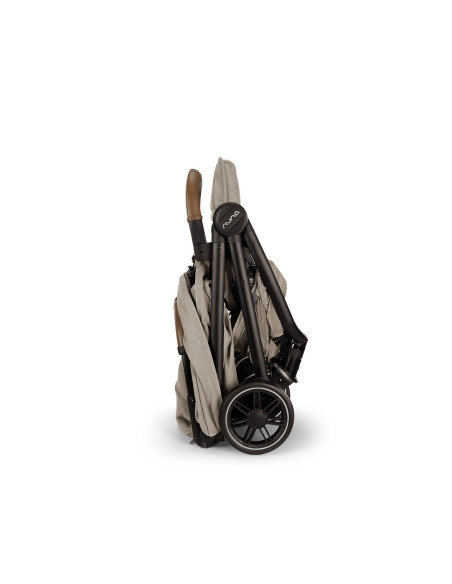 BB-ST15713HAZGLSET2,Nuna - Set carucior ultracompact TRVL Hazelwood + Adaptori TRVL + Landou LYTL Hazelwood
