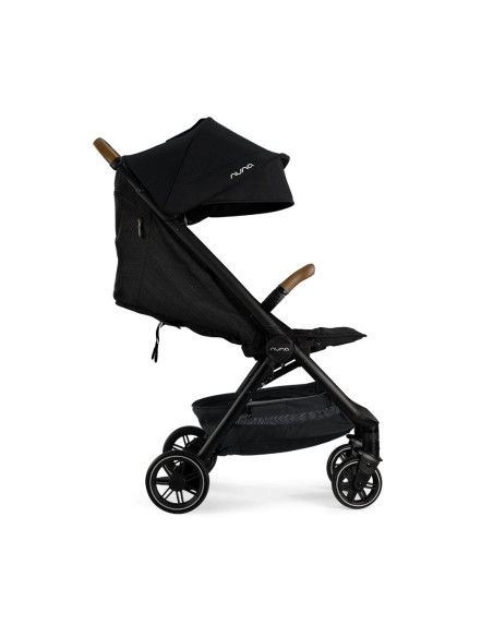BB-ST15713CVRGLSET4,Nuna - Set carucior ultracompact TRVL Caviar + Adaptori TRVL + Landou LYTL Caviar + Scoica auto i-Size PIPA 