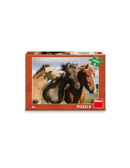 472266,Puzzle Cai, 300 piese - DINO TOYS