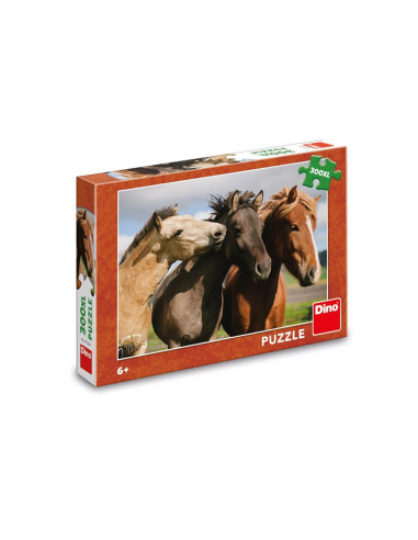 472266,Puzzle Cai, 300 piese - DINO TOYS