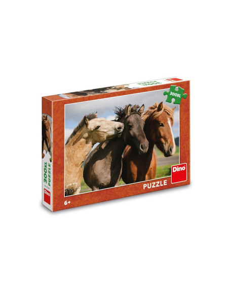 472266,Puzzle Cai, 300 piese - DINO TOYS