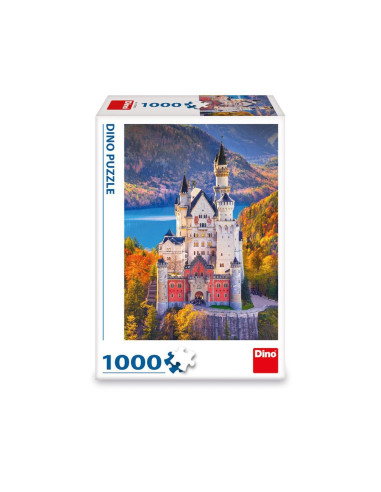 532892,Puzzle Castelul Neuschwanstein, 1000 piese - DINO TOYS