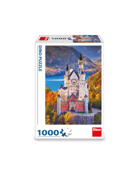 532892,Puzzle Castelul Neuschwanstein, 1000 piese - DINO TOYS