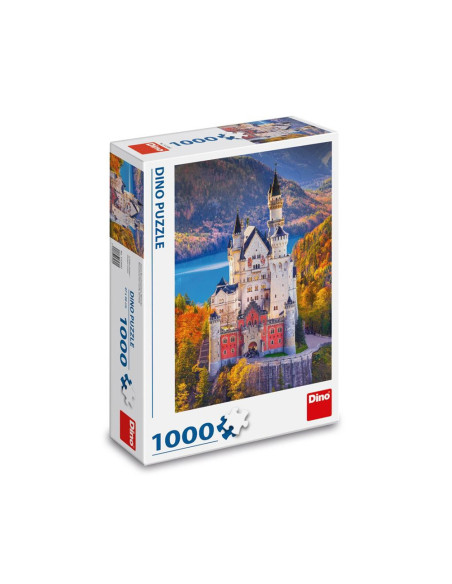 532892,Puzzle Castelul Neuschwanstein, 1000 piese - DINO TOYS