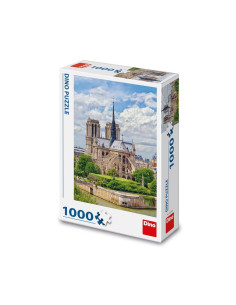 532748,Puzzle Catedrala Notre-Dame, 1000 piese - DINO TOYS
