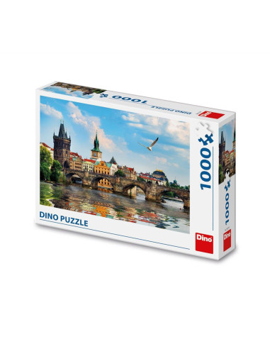 532731,Puzzle Podul Charles, 1000 piese - DINO TOYS