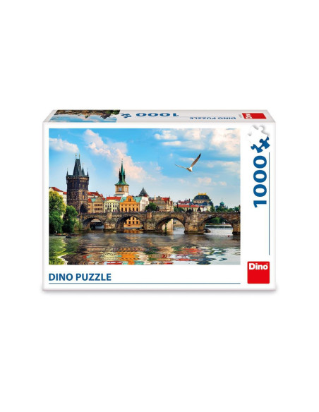 532731,Puzzle Podul Charles, 1000 piese - DINO TOYS