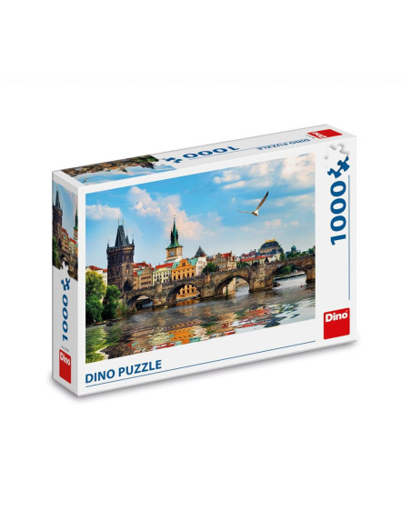 532731,Puzzle Podul Charles, 1000 piese - DINO TOYS