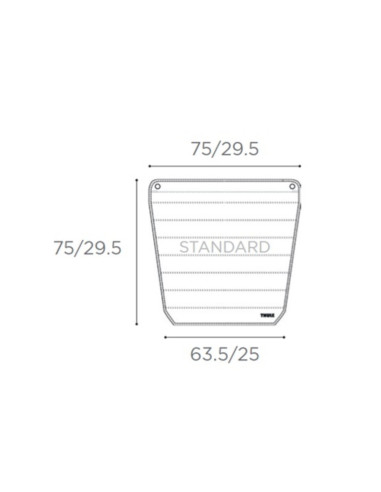 TA770100,Protectie portbagaj pentru cusca auto caini Thule Allax Standard TA770100,Protectie portbagaj pentru cusca auto caini Thule Allax Standard