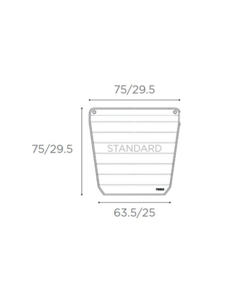 TA770100,Protectie portbagaj pentru cusca auto caini Thule Allax Standard TA770100,Protectie portbagaj pentru cusca auto caini Thule Allax Standard