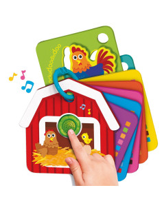 RGRZ6612,Cartonase puzzle cu sunete - Animale de la ferma 2