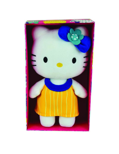 JE024053G,Jucarie Plus Jemini 20cm Hello Kitty - Rochita Galbena