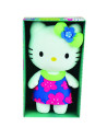 JE024053,Jucarie Plus Jemini 20cm Hello Kitty Floricele Roz
