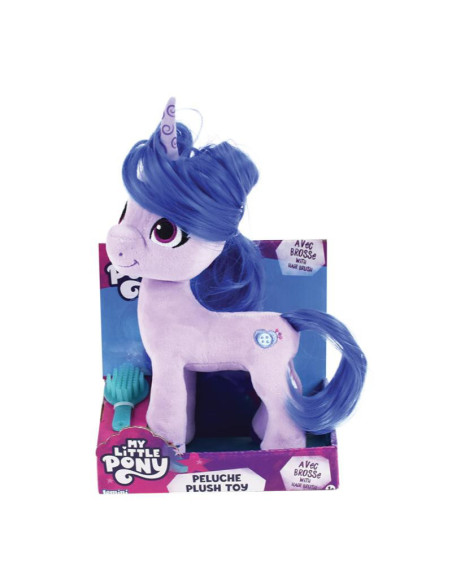 JE024287I,Jucarie Plus Jemini 21cm cu pieptan My Little Pony - Izzy