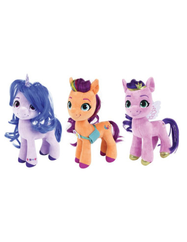JE024287I,Jucarie Plus Jemini 21cm cu pieptan My Little Pony - Izzy