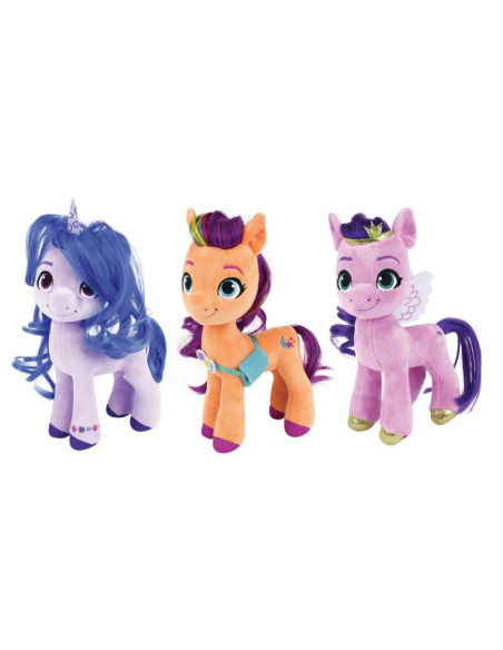 JE024287I,Jucarie Plus Jemini 21cm cu pieptan My Little Pony - Izzy