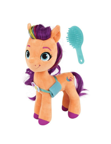 JE024287S,Jucarie Plus Jemini 21cm cu pieptan My Little Pony - Sunny