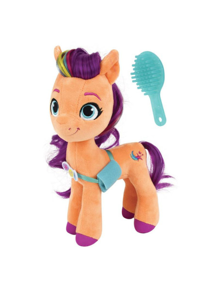 JE024287S,Jucarie Plus Jemini 21cm cu pieptan My Little Pony - Sunny