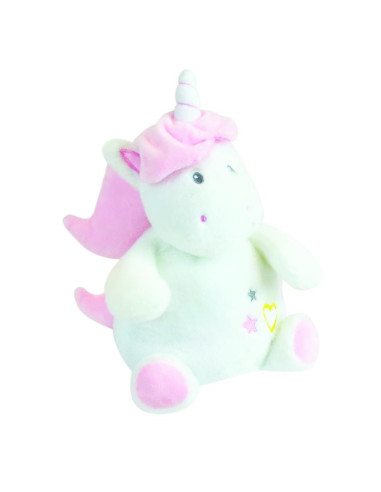 JE023963,Jucarie Plus Jemini Care Se Poate Incalzi 23cm Unicorn