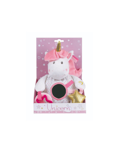 JE023725,Jucarie Plus Jemini Cu Activitati 24cm Unicorn
