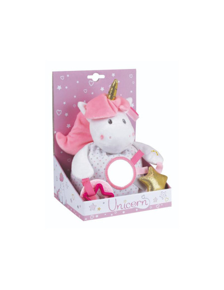 JE023725,Jucarie Plus Jemini Cu Activitati 24cm Unicorn