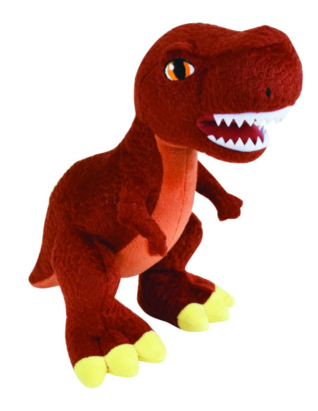 JE024176T,Jucarie Plus Muzicala Jemini Cu Lumini 25cm Dinozaur - T-Rex