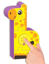 RGRZ6611,Puzzle blocks cu sunete - Animale de la Zoo