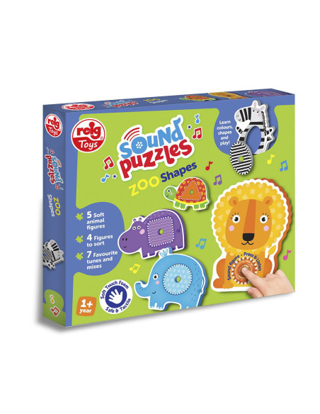 RGRZ6608,Puzzle cu sunete - Animale Zoo RGRZ6608,Puzzle cu sunete - Animale Zoo