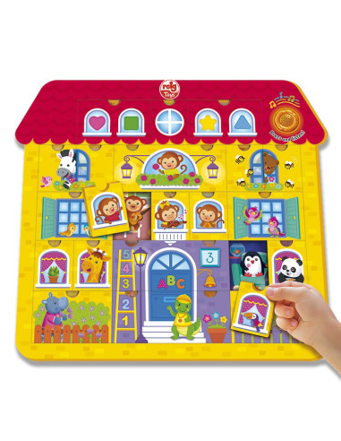 RGRZ6602,Puzzle cu sunete - Casa