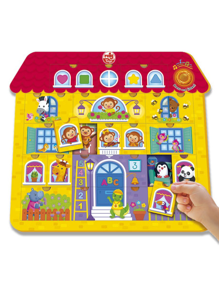 RGRZ6602,Puzzle cu sunete - Casa