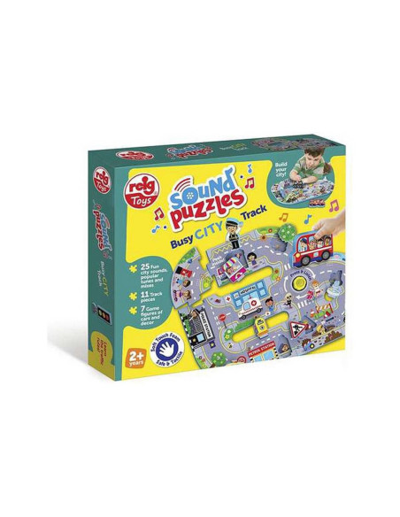 RGRZ6603,Puzzle cu sunete - Orasul Aglomerat