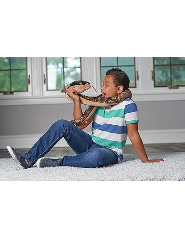 WR23503,Sarpe METAL HEADS COPPER - Jucarie Plus Wild Republic 137 cm