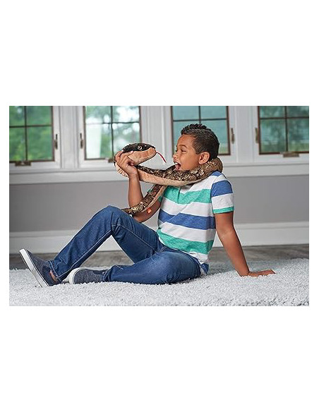 WR23503,Sarpe METAL HEADS COPPER - Jucarie Plus Wild Republic 137 cm