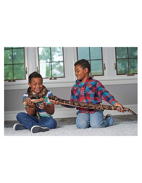 WR23503,Sarpe METAL HEADS COPPER - Jucarie Plus Wild Republic 137 cm