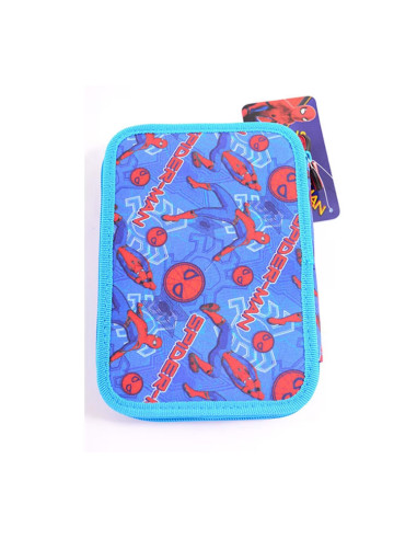 SMPE1702-2,Penar neechipat 2 fermoare spiderman hc albastru pigna