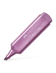 FC254674,Textmarker set 4 metalizat cutie carton 2024 faber-castell 2