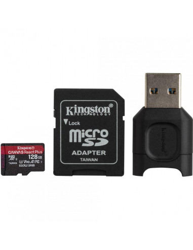 Card reader Kingston + SD Reader 128GB, R/W: 300/260 MB/s