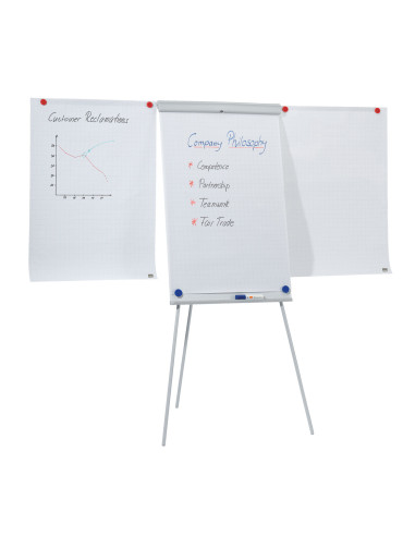 NB1915693,Flipchart magnetic cu brate/trepied 68 x 100 cm essentials nobo