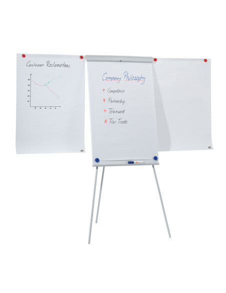 NB1915693,Flipchart magnetic cu brate/trepied 68 x 100 cm essentials nobo