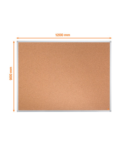 NB1915690,Panou pluta 120 x 90 cm rama aluminiu essentials nobo NB1915690,Panou pluta 120 x 90 cm rama aluminiu essentials nobo