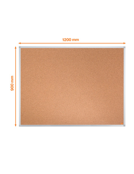 NB1915690,Panou pluta 120 x 90 cm rama aluminiu essentials nobo NB1915690,Panou pluta 120 x 90 cm rama aluminiu essentials nobo